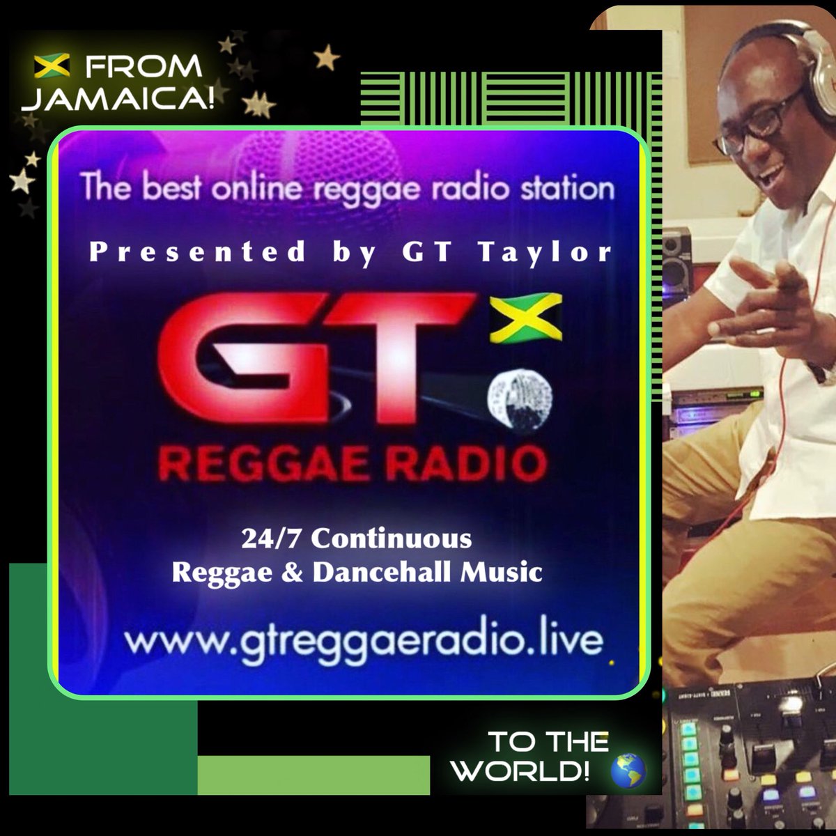 NickiNotNice's tweet photo. #ArtistToWatch #WesRok #WesRok876 #CountryReggae #Reggae #Jamaica #Trending #TrendingArtist #TrendingReggae
Listen to "Poor Country Boy" &
"I Wanna Go Home For Christmas" #OnAir #NowPlaying
| Hear it Hear! | on #GTReggaeRadio
> https://t.co/NbJb7uWbVw
#Endorsed by #GTTaylor https://t.co/nPGVqJOrbE