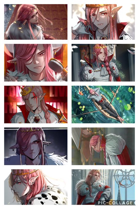 I put together some charts of some of my DT &amp; Technoblade faces and you can just see the inconsistency of my designs and art styles 😂 