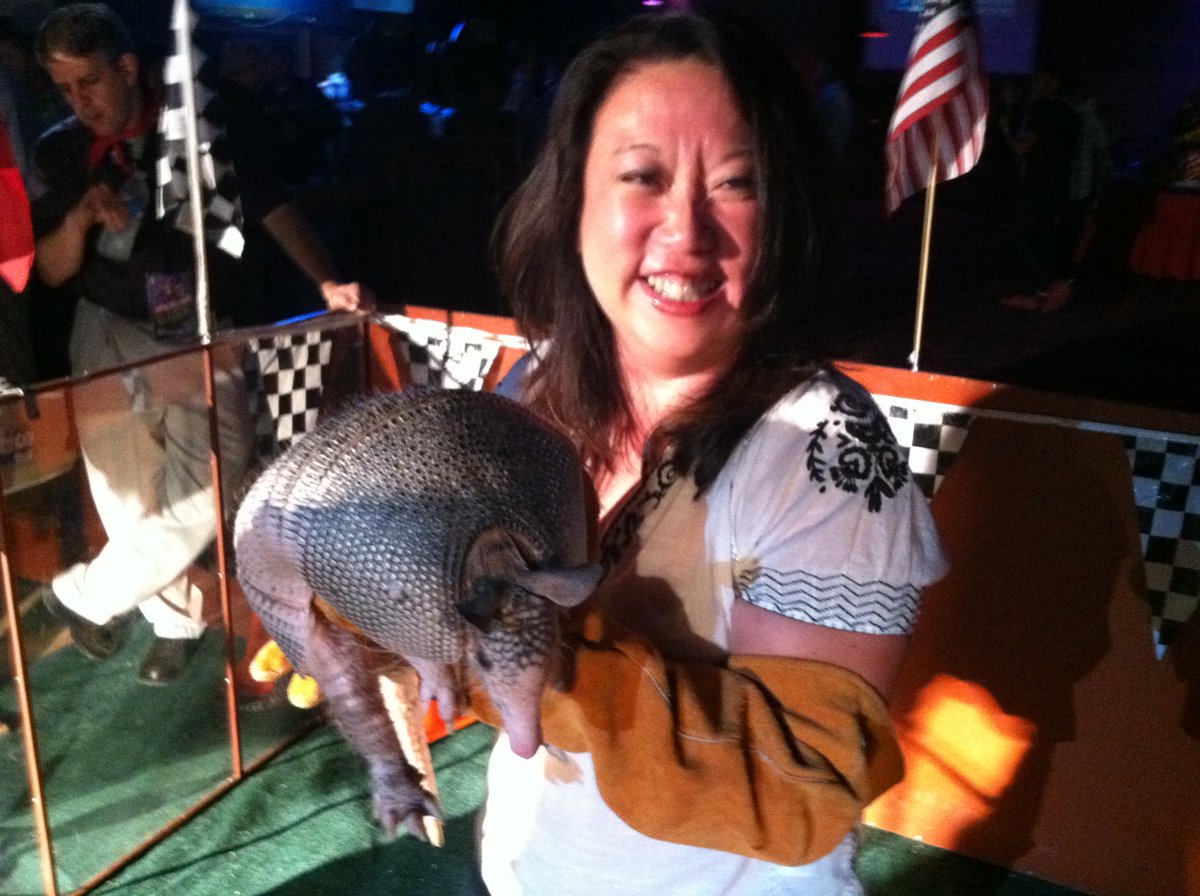 You can assimilate or not in America. You can race armadillos, meet a Canadian mountie and hang out at the Oscar Meyer Wienermobile at the Buffett meeting. 7/