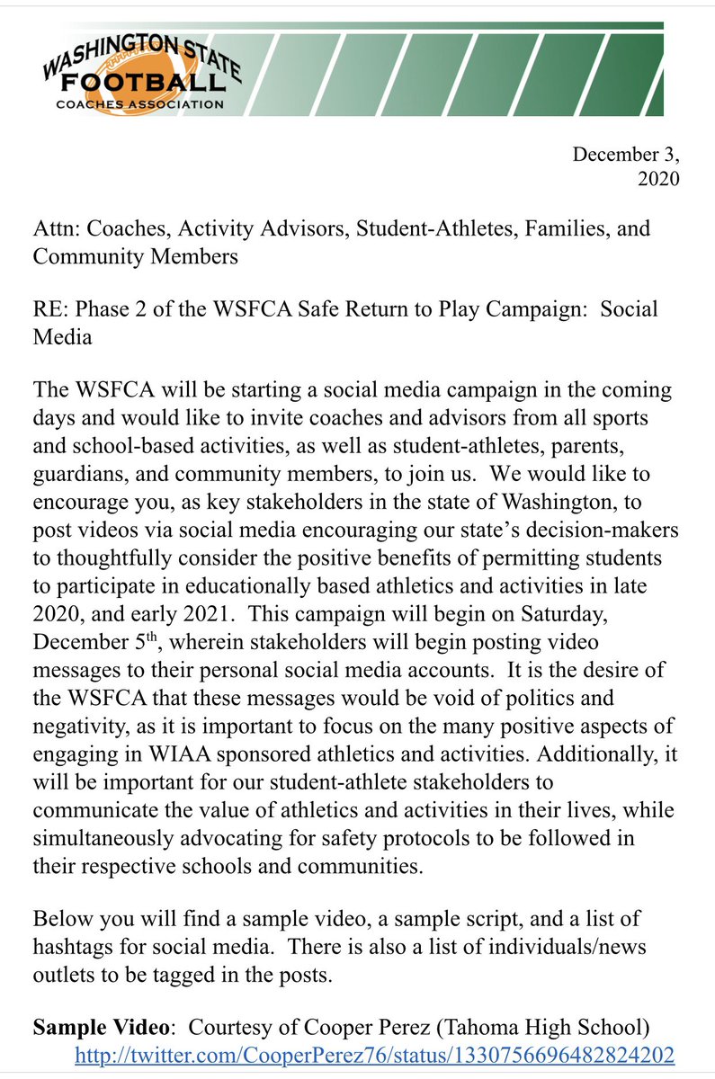 Tumwater ‘Winning’ Football tweet media