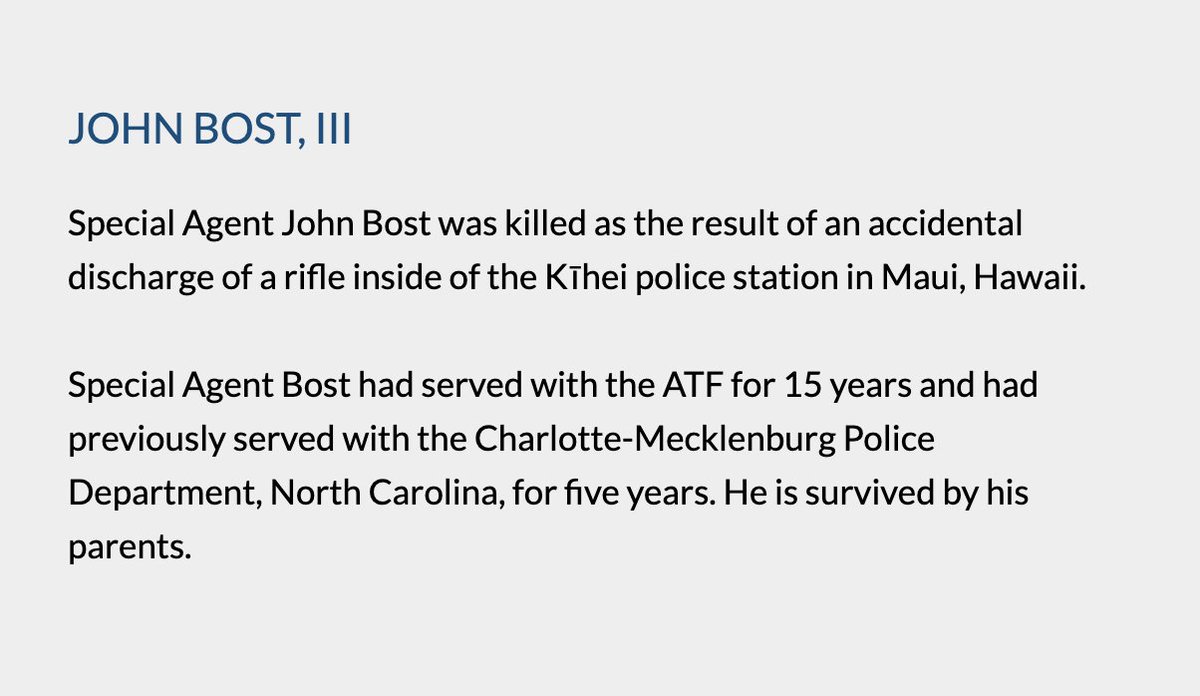 oh my god all four "gunfire (inadvertent)" police deaths in 2020 were cops getting killed by other cops.