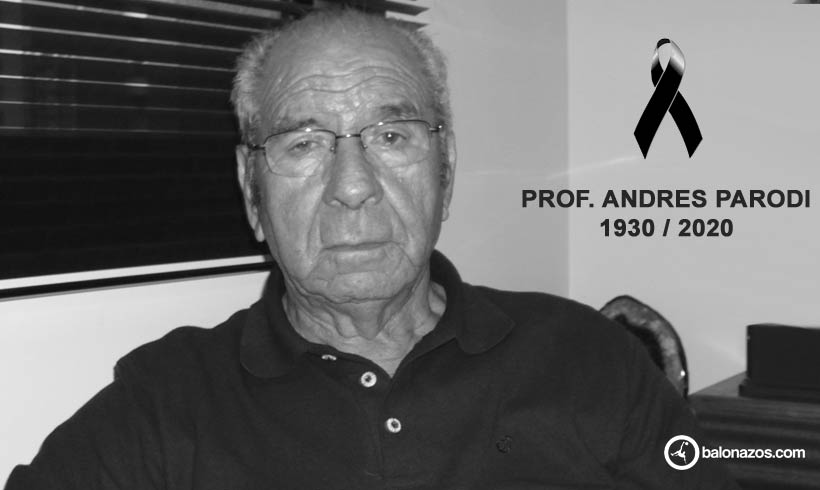 Balonazos's tweet photo. Falleció el Profesor Andrés Parodi, un constructor del futbol venezolano.

#FutVe #Balonazos  
#EstamosContigo 

https://t.co/lPYqlPgKE2 https://t.co/peImoF9BDG