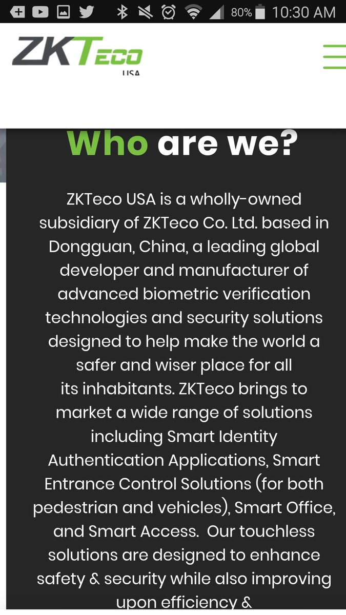 15. Feb 19 - Tech & Security ZKTeco biometric verification and security solutions company.