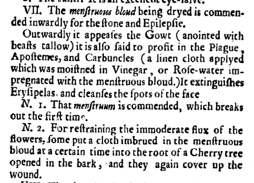 Luckily for me, there's lots of evidence for my claims! Here you can see a few of my favourite remedies: a menstrual blood from 1658, a 1673 remedy for epilepsy that includes human skull, and a mummy recipe that dates back to 1609 (we'll talk more about mummy tomorrow)! 3/11