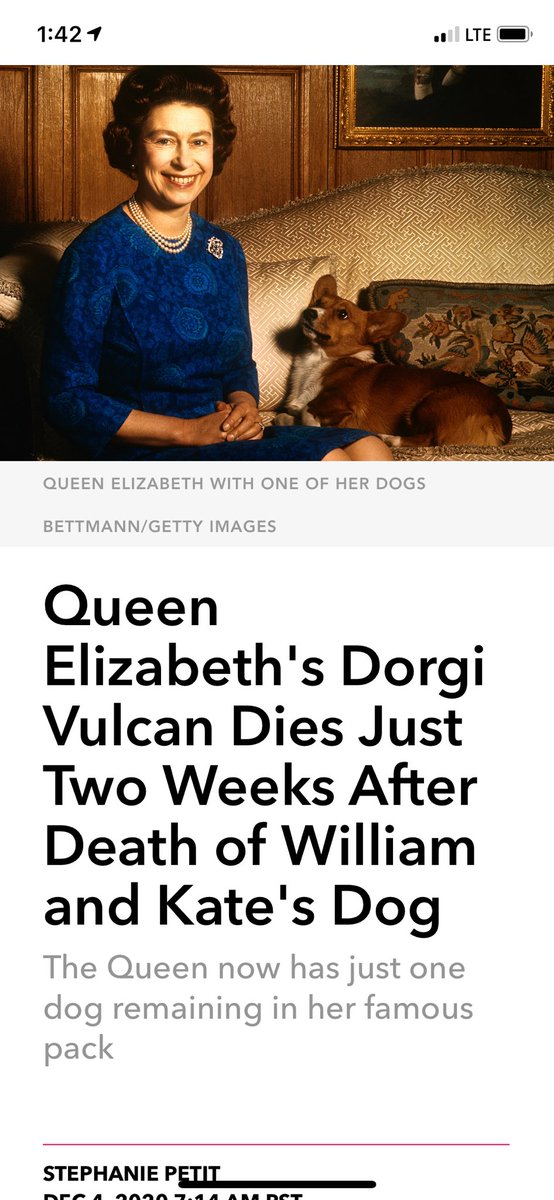 This is news ? Dear Liz sorry about the dog you out lived yet something else lol - with all happening in the world this is print worthy ? Ugh @CondoChris