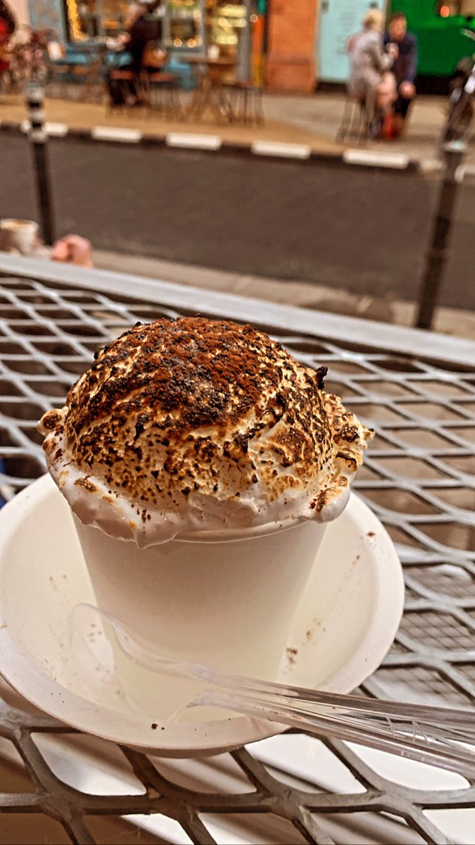 LauraMullett's tweet photo. Best hot chocolate in Dublin is three twenty on Drury st - itโs topped with a melty scoop of smore ๐๐โ๏ธ #hotchoc #dublin #threetwenty https://t.co/m8hu0OSVzL