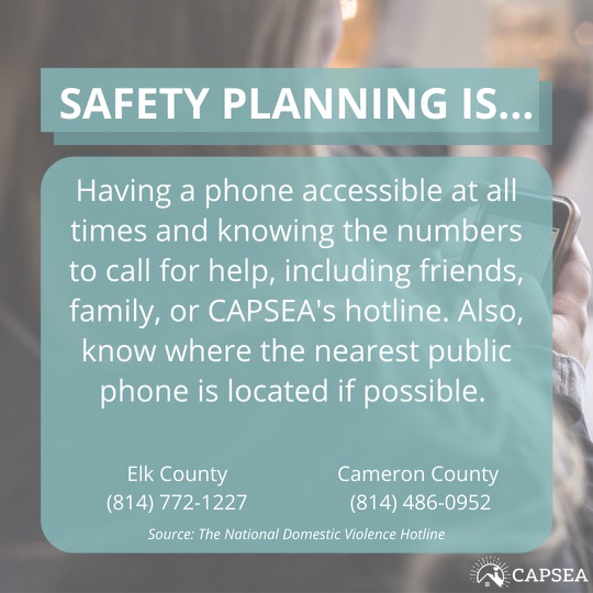 Safety Planning Tip #2/7