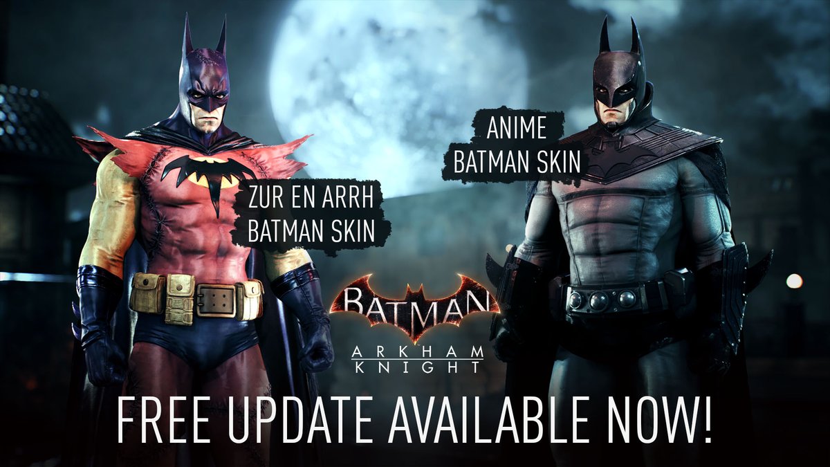 JohnUReyes's tweet image. |  Videojuegos: #RocksteadyStudios lanza una actualización gratuita para todos los jugadores de #BatmanArkhamNight, la cual incluye 2 nuevas skins: La Zur En Arrh y Anime Batman. Disponible ya.
#Mictosoft #Sony #Xbox360 #PlayStation3 #DC #Batman #BatmanArkhamNight