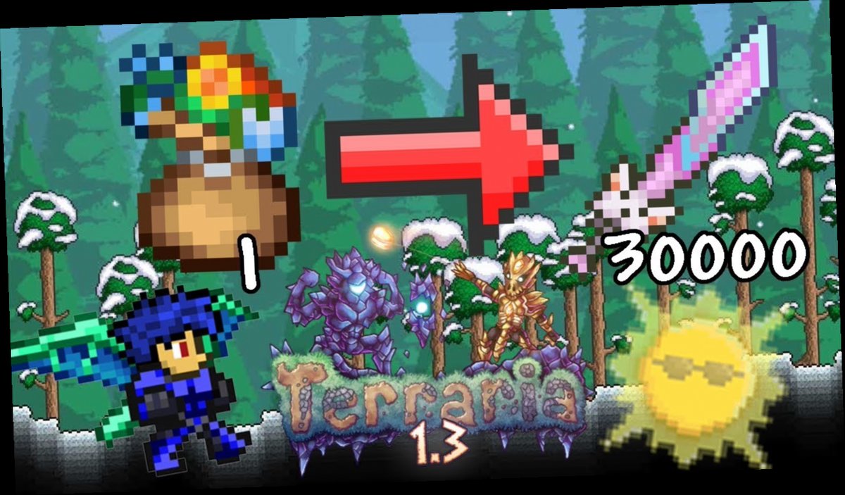 terraria cheats mobile version / Twitter