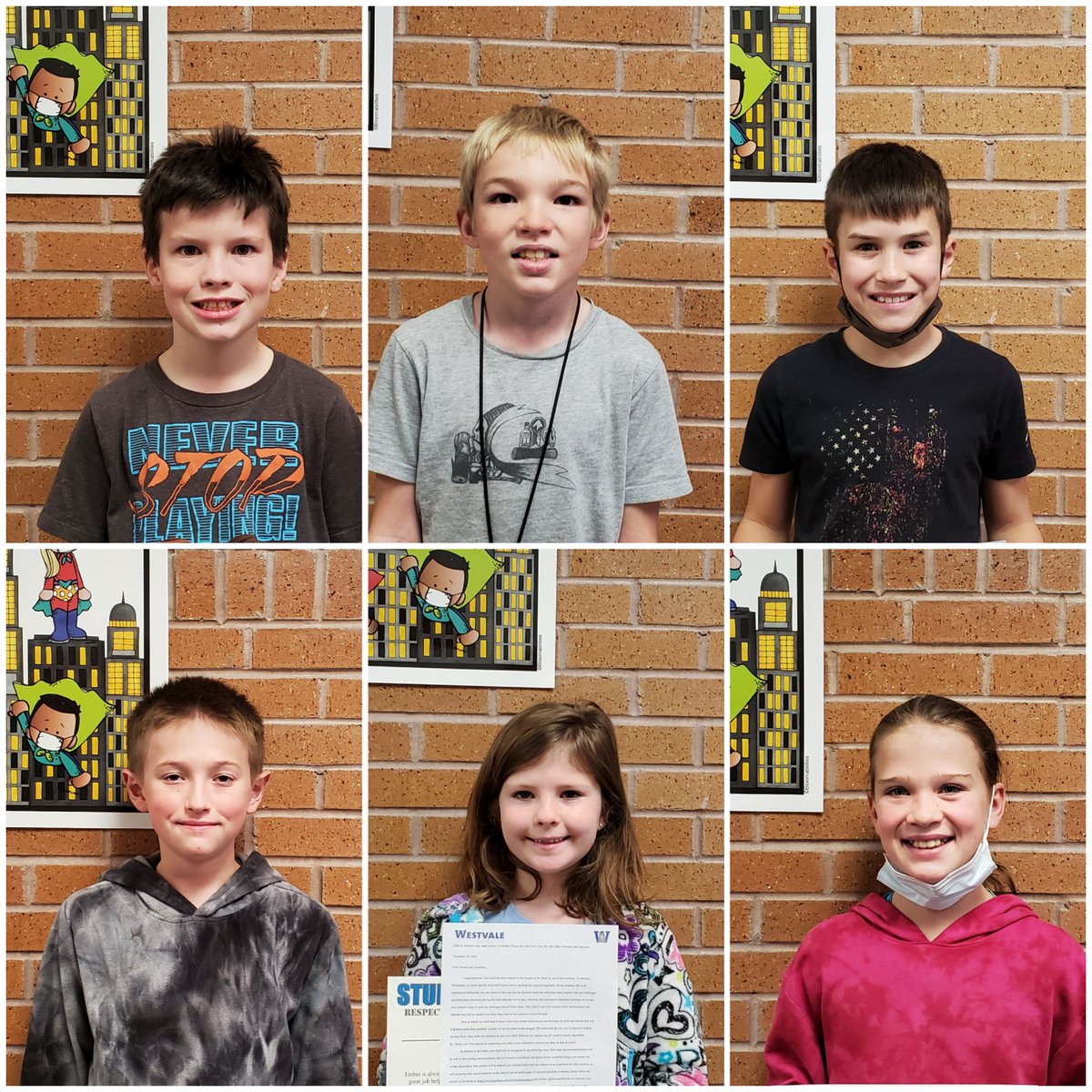 MrYork70's tweet photo. Now that we're all back in the building, we're trying to catch up with each of our amazing Students of the Week. We've got our work cut out for us as these students just keep moving forward regardless of what obstacles are in front of them! (2/2) @WestvaleWolves @jordandistrict https://t.co/Ns7MdP5o9C