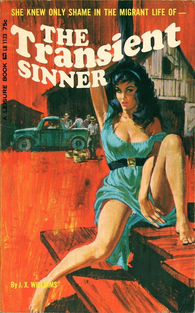 By the early 1960s sex was selling better than sci-fi and a number of writers were quietly supplying novels for both scenes. Robert Silverberg Harlan Ellison and Donald E Westlake all provides pseudonymous sex novels for Greenleaf.