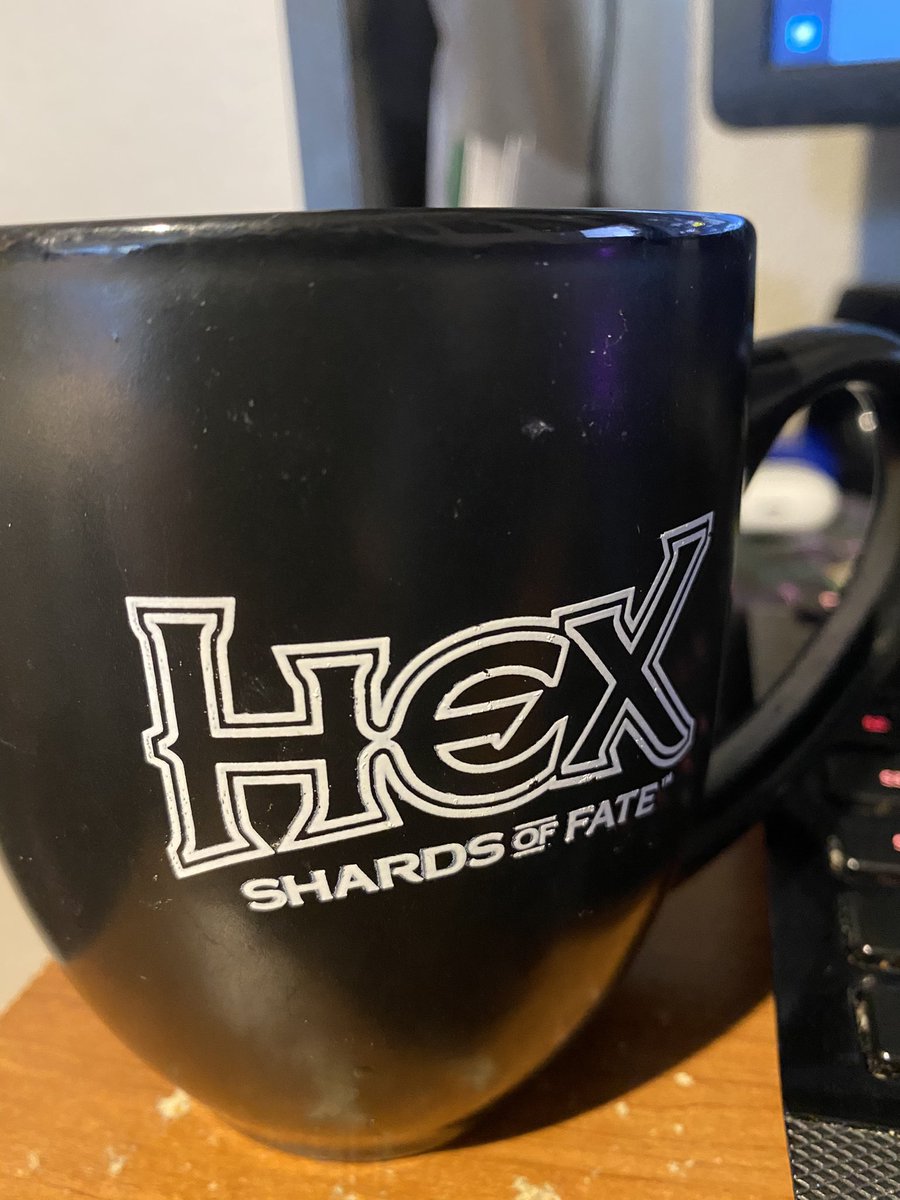 Zubrin_Alpha's tweet photo. Discussing research this morning, drinking coffee, still thinking about Hex and what else I am going to do in this final month. https://t.co/uJXtJ0lpcp