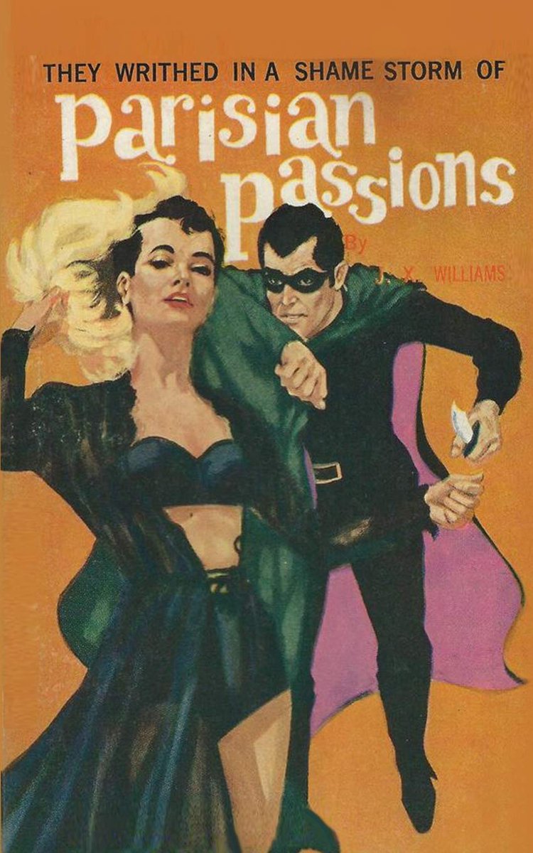 And no form of desire was off limits for Greenleaf. What mattered was what sold. Ed Wood Jr was able to pen Parisian Passions for the imprint, though it was never a beat seller.