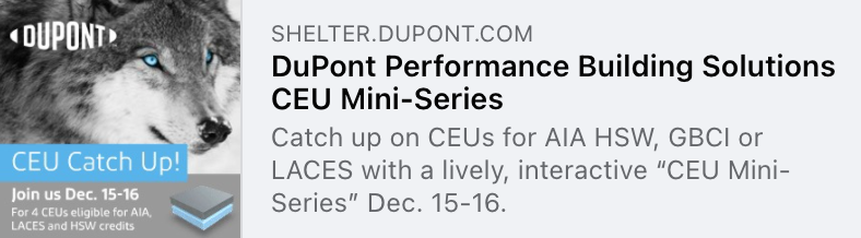 Hydrotech6125's tweet photo. The upcoming CEU Mini-Series hosted by @dupontpbs &amp; featuring our Adding Resiliency on the Roof, is a perfect way to cap the year while earning those last few credits you need! Join us virtually Dec. 15-16 to earn up to 4 credits! Register today! https://t.co/RRJJCgXXkb https://t.co/bd08PCj8TN