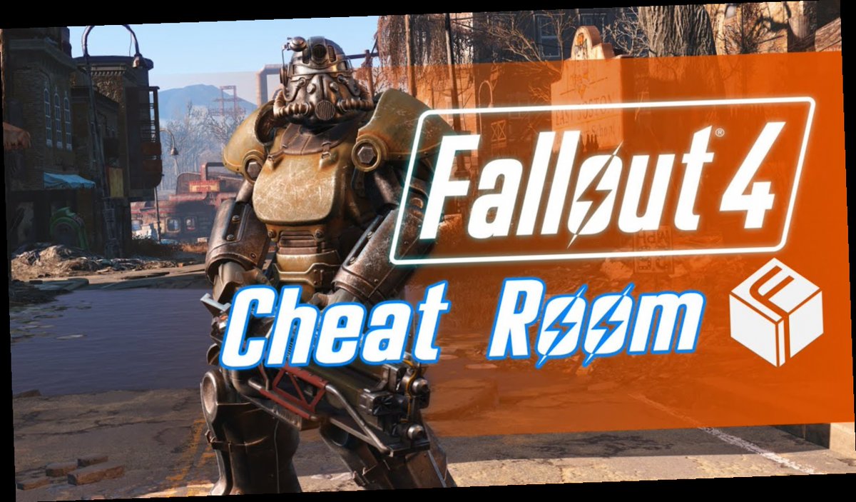 fallout 4 leave the cheat room / Twitter