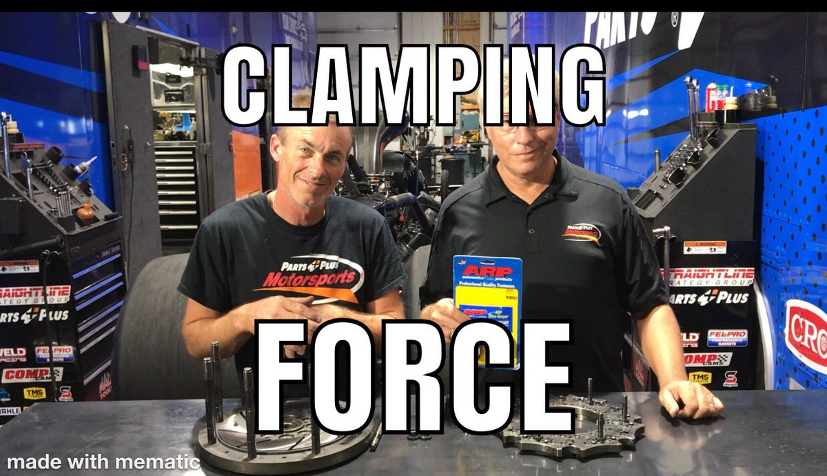 Clamping Force The @PartsPlusHQ Motorsports Moment with @ARPBolts youtu.be/Fj6HniLR0F0 via @YouTube