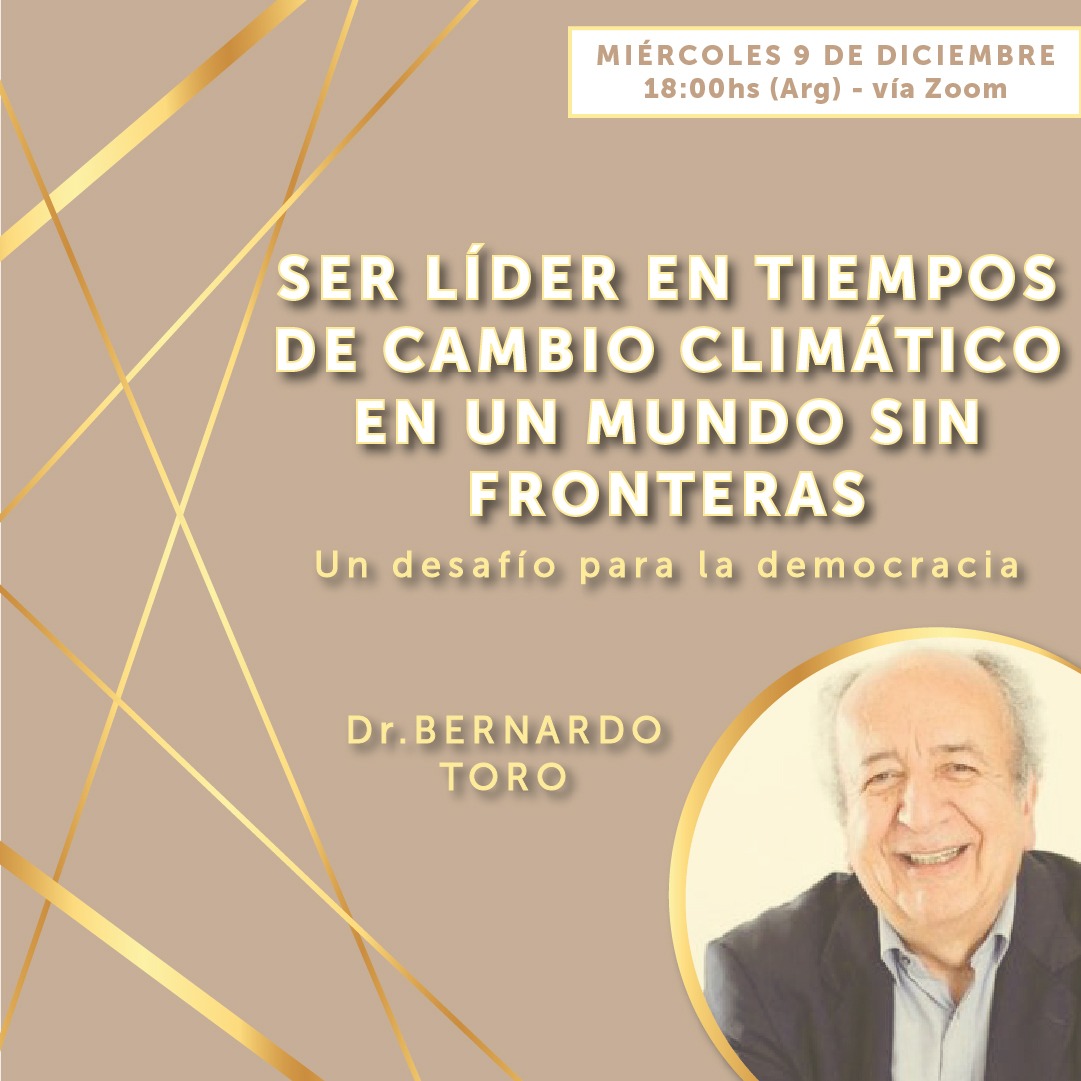 Te invitamos a la apertura 2021 para compartir la visión del futuro de Bernardo Toro! 
Será un espacio de reflexión sobre liderazgo, bienes ecosistémicos, el compromiso con el futuro y mucho más.
🗓️  9/12 a las 18hs.
Inscribite acá 👉 bit.ly/2VE5PXc
<a href="/ComEmpresaria/">Comunidad Empresaria</a>