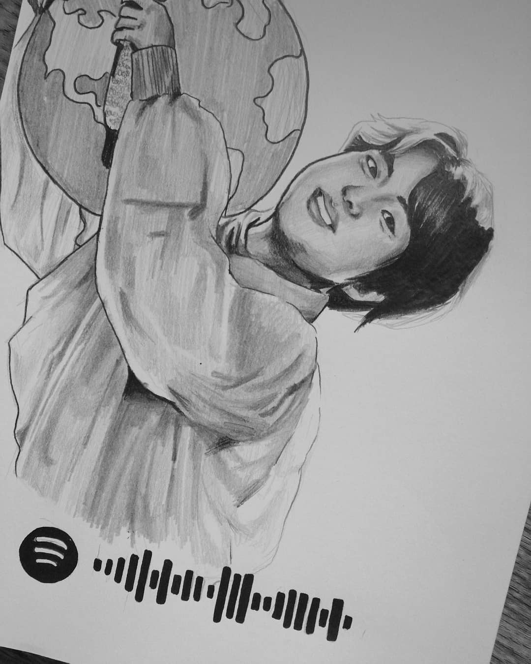 Drawing BTS Jin by drawholic : r/drawing