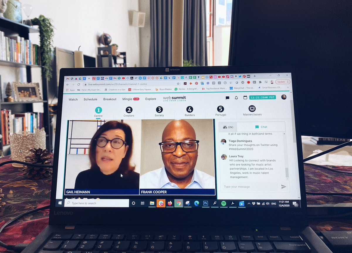 Ashley_MW's tweet image. “The next generation will be intolerant to buy/use a brand that doesn’t align with their values.” - @gailheimann 

Already seeing this happen today. #websummit #websummit2020 #brandstrategy