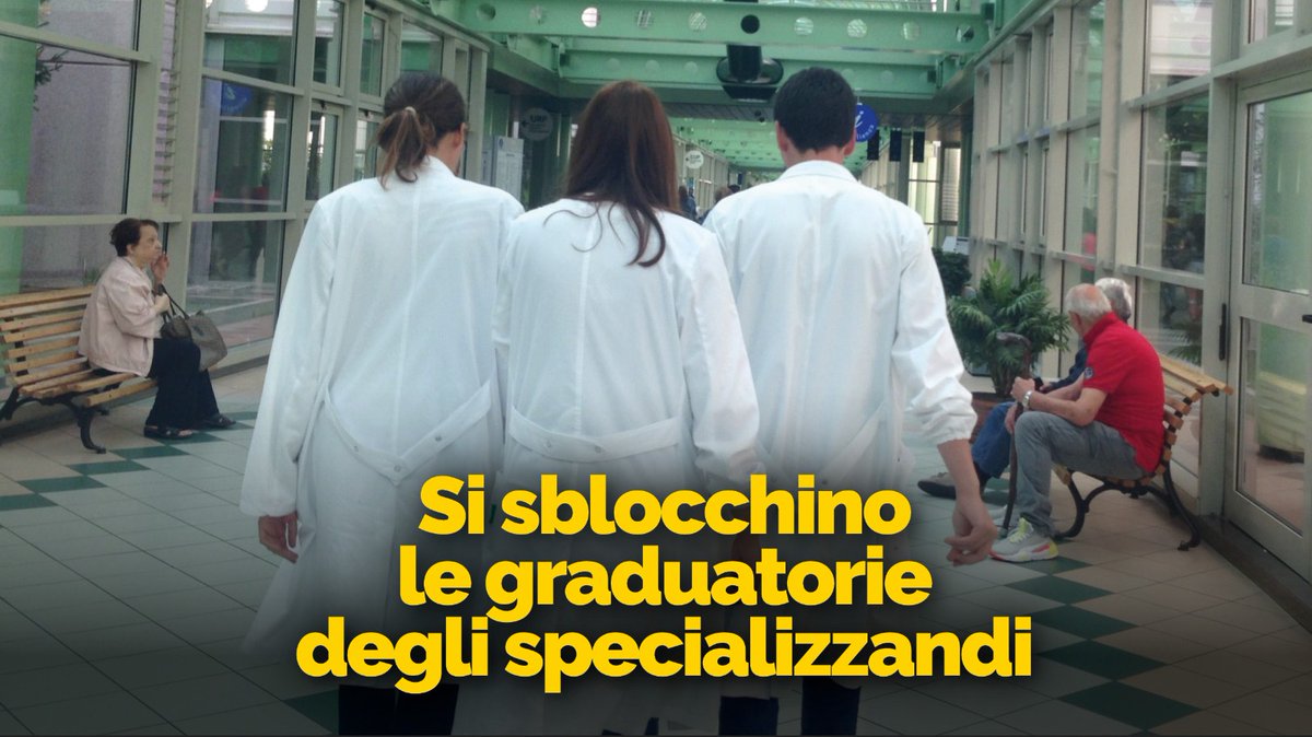 pdnetwork's tweet image. Sono 24mila i medici che da 71 giorni sono costretti a vivere in un limbo di ricorsi e graduatorie in ritardo.
Un ritardo a seguito della sentenza del Consiglio di Stato che impone di bloccare le graduatorie in attesa dell&apos;esito dei ricorsi.
Chiediamo di sbloccare le graduatorie.