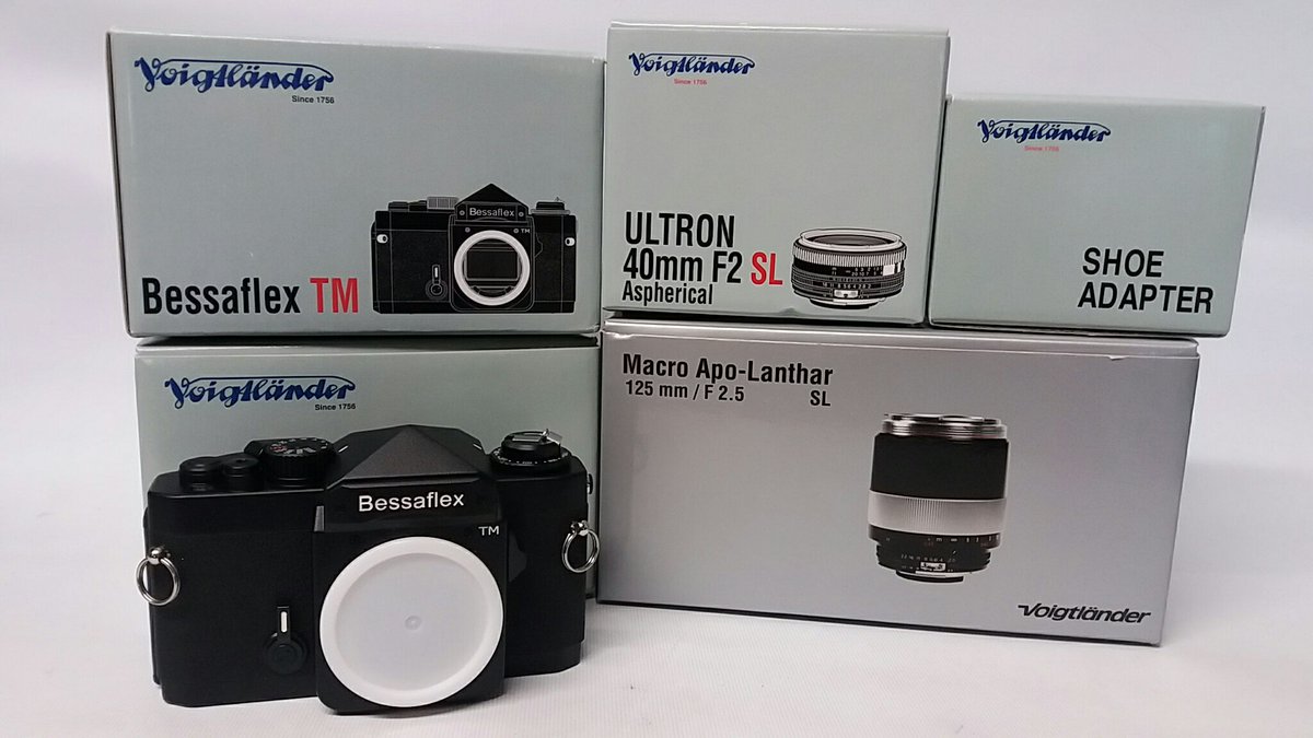 A customer sorted these out during lockdown. 
These Voigtlander goodies are like new and still in their boxes. 
All on the website this weekend
#believeinfilm #plymouth