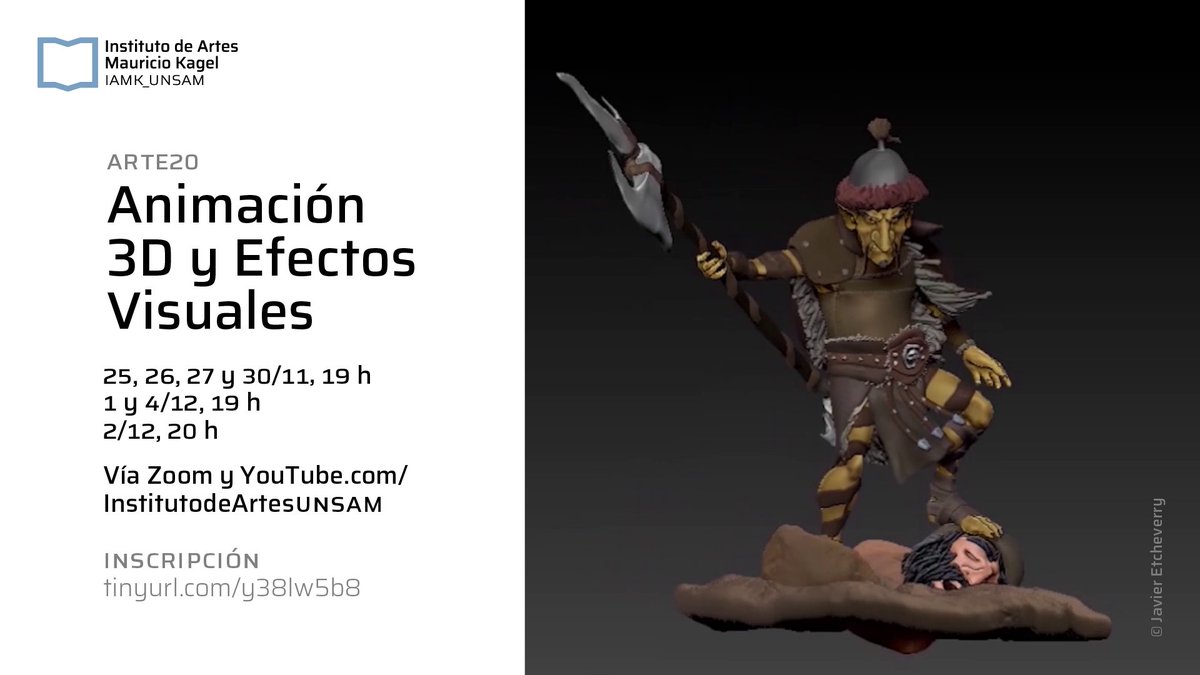 eayp_unsam's tweet photo. #Arte20 Esta tarde se viene la última charla del ciclo organizado por @tecnoimagenIAMK  para despedir el 2020. ¡No te la pierdas!

Podés ingresar al zoom por https://t.co/4P45orfEY6. También transmitimos en vivo por https://t.co/r3csGswalx

¡Nos vemos ahí! 🥳 https://t.co/4RoE3622dL