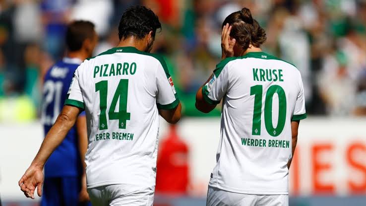 Following a poor 14-15, Piza rejoined Werder. Him and Max Kruse formed a lethal partnership as he scored 10 in the BuLiHe then had a yr at Köln where he was relegatedHe then rejoined Werder for a 5th time, where his highlight was scoring to knock BVB out of the 18-19 Pokal