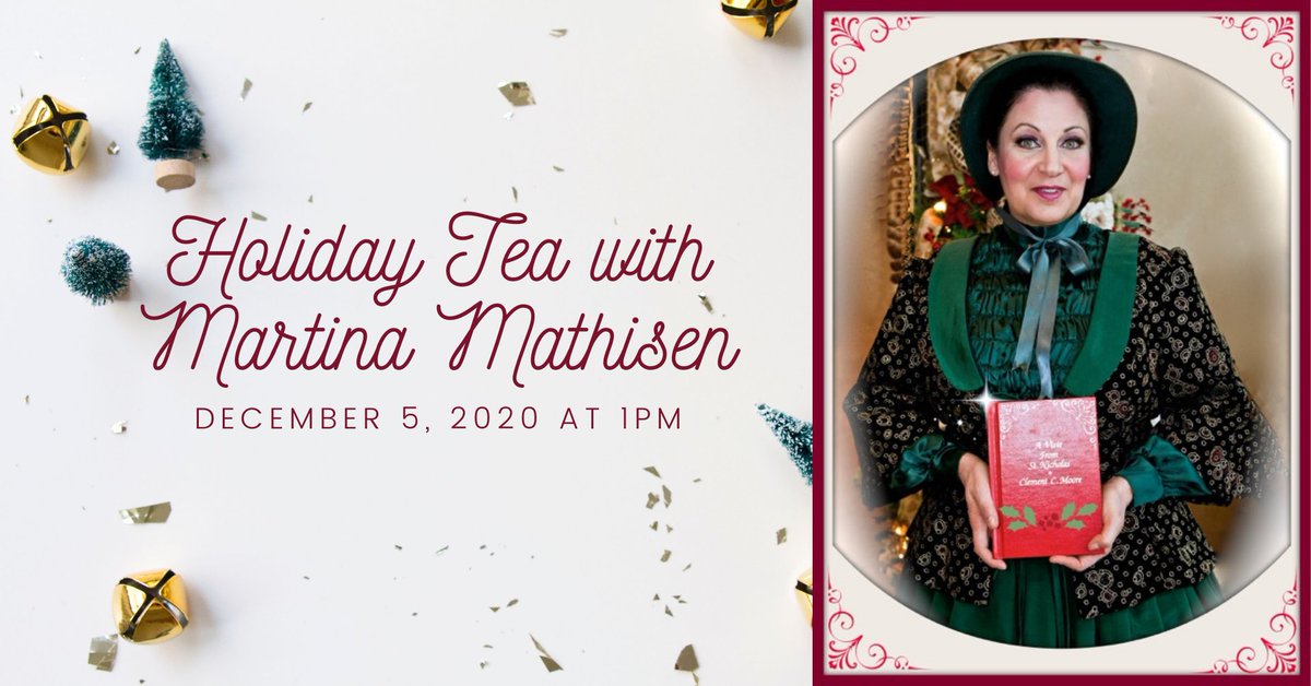 The Museum is VERY excited to kick off the holiday season with Martina Mathisen tomorrow afternoon! Please sign up if you haven't already: bit.ly/33Kbak4
#exploreelgin #loveelginhistory