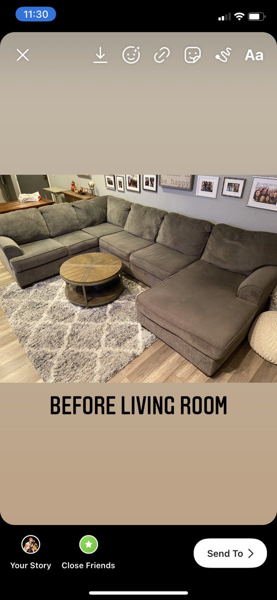 cdhook's tweet image. Did a little living room furniture flip!! Thank you @LivingSpaces for amazing customer service and fast &amp;amp; easy delivery.