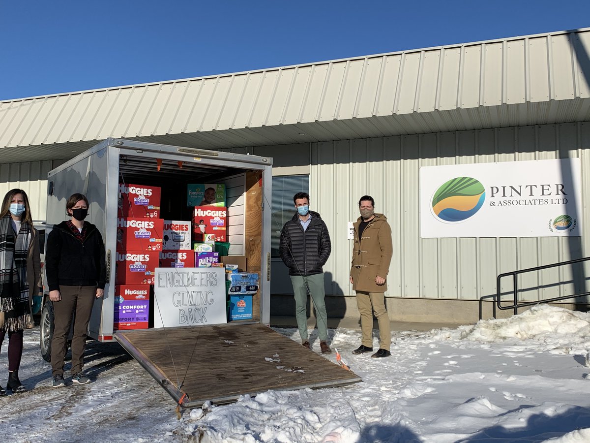 PINTER &amp; Associates is pleased to announce that another shipment of supplies was sent up to Fond Du Lac Denesuline First Nation and Hatchet Lake Dene Nation. To-date over $15,000 of supplies has been donated thanks to the additional contributions from the engineering community.