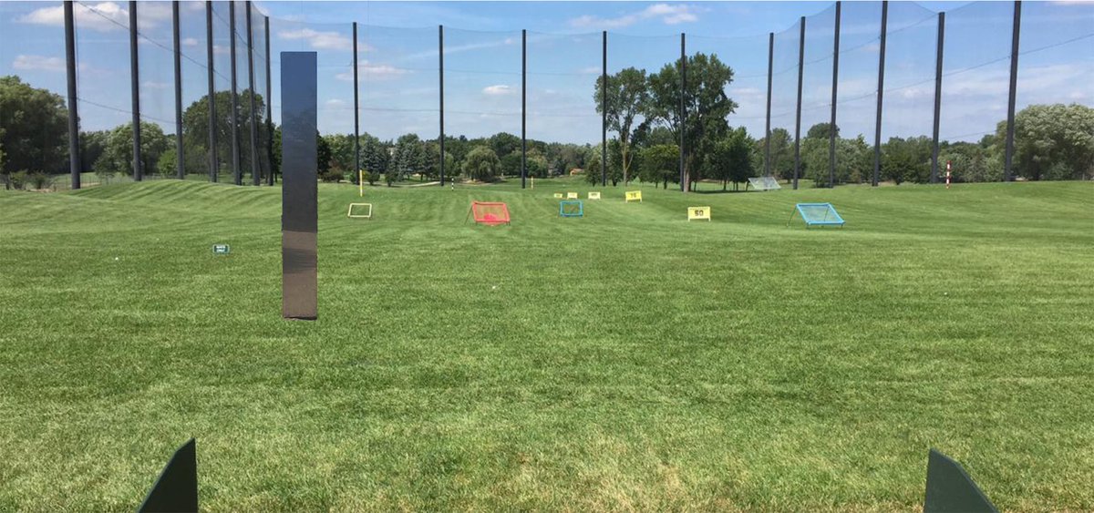 Reports of a fourth mysterious monolith has appeared a local driving range. 

After speaking with local officials, the monolith has become target practice for the golfers.