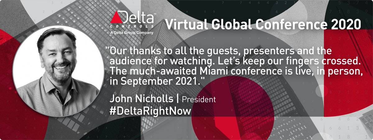 DeltaIBT's tweet photo. Thank you for joining us for our Virtual Global Conference. We appreciate you spending your last
two mornings with us. We introduced lots of new Opportunities &amp; we can't wait to see how you apply them to your businesses! #RightHere #RightNow #DeltaRightNow https://t.co/XZzAnbEsvl