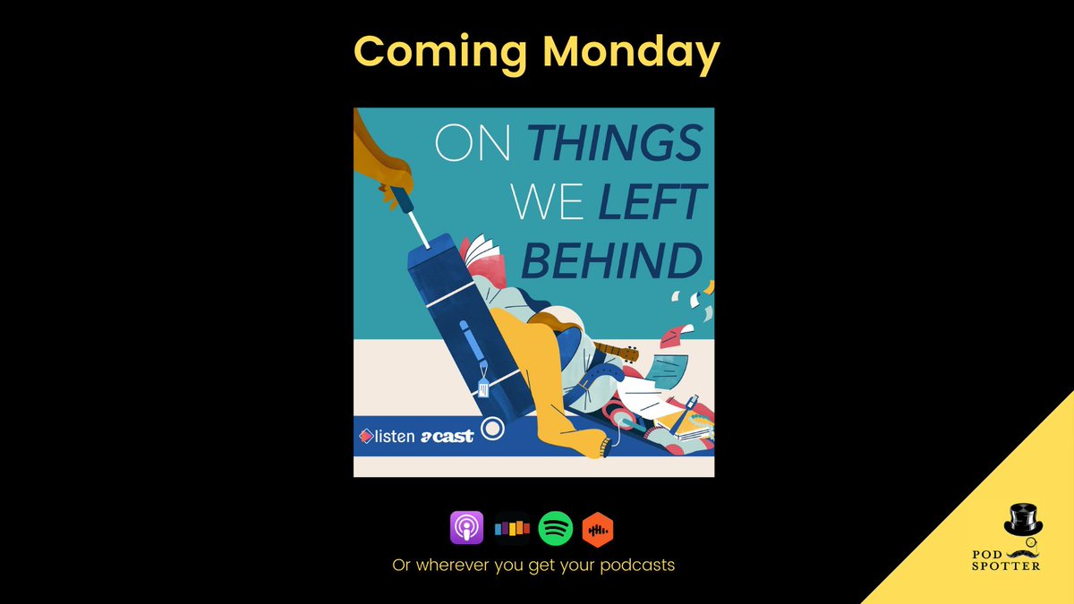ThePodSpotter's tweet photo. What’s left behind when you have to leave your home because of war or persecution? This week we talk to sisters @SaredoQassim  &amp; @surermohamed, the hosts of @onthingsweleft - a podcast that details the toll war has on survivors. 

#onthingsweleftbehind  #launchpod #acast https://t.co/FqooAXHGZl