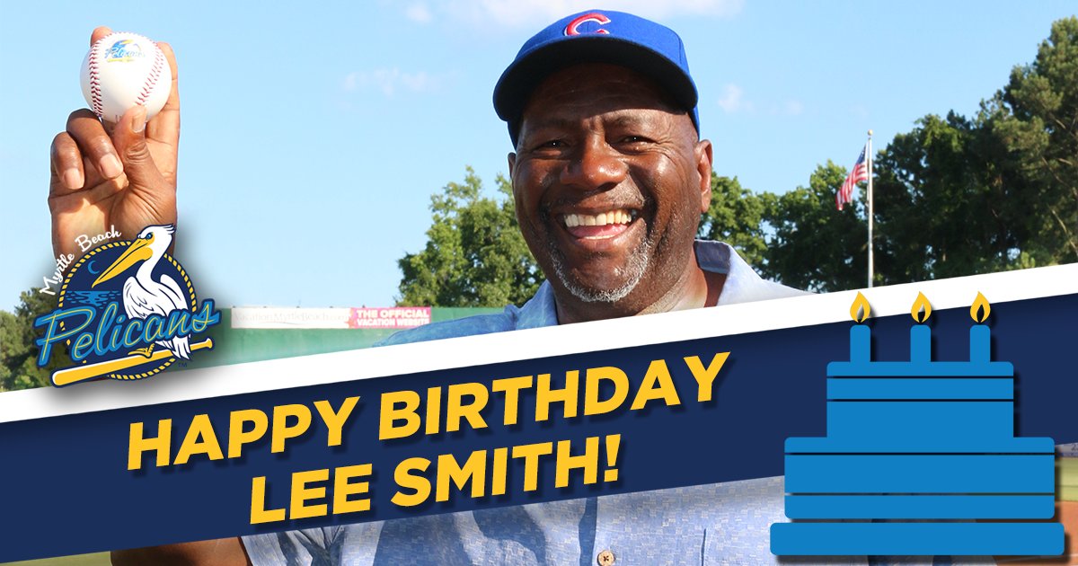 A Hall of Fame smile Happy Birthday, Lee Smith! 