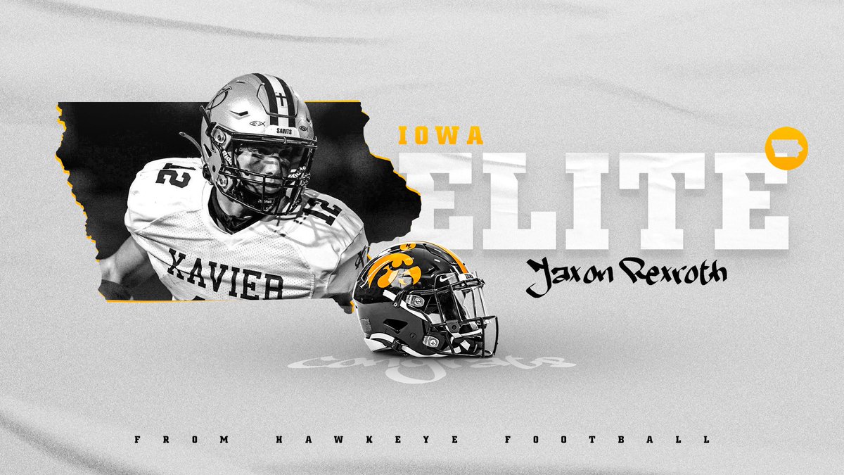 jaxon_rexroth's tweet photo. Thank you🐤🐤@HawkeyeFootball https://t.co/MtbtcrET13