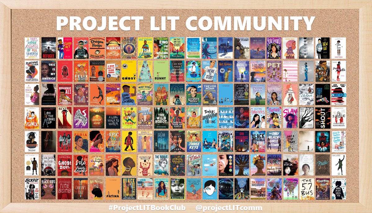 For the Friday afternoon crowd: Our updated bulletin boards! #ProjectLITBookClub