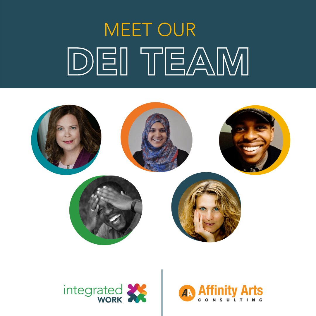 integratedwork's tweet photo. Meet our DEI team!

Don't forget to register for our workshop at https://t.co/EV189lng1N https://t.co/XpZ9Cqz9C6