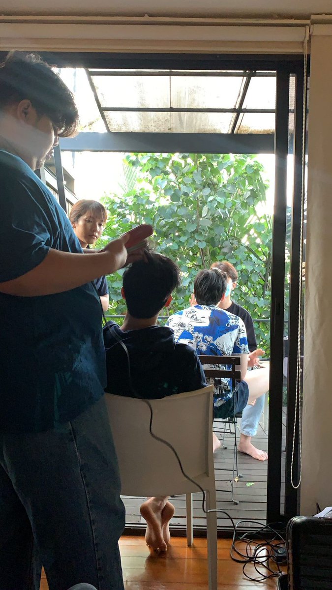 TOMOHIDE01's tweet image. 늦잠 잔 주말 떼뉴 모닝 😴
#Tawan_V #Newwiee #เตนิว