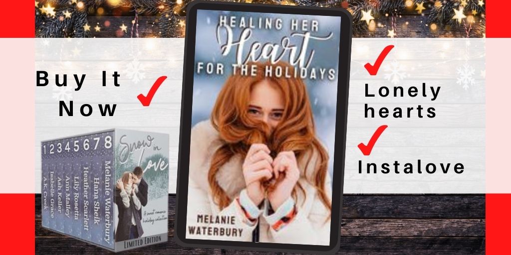 readertainment's tweet photo. #RomanceReaders: Looking for instalove? 😍 Get HEALING HER HEART FOR THE HOLIDAYS--part of the SNOW IN LOVE #romance #holiday collection.
https://t.co/Hg6Z2nxvGz
#KindleUnlimited @MLWaterbury #book #readingcommunity https://t.co/RxUW59Rt5p