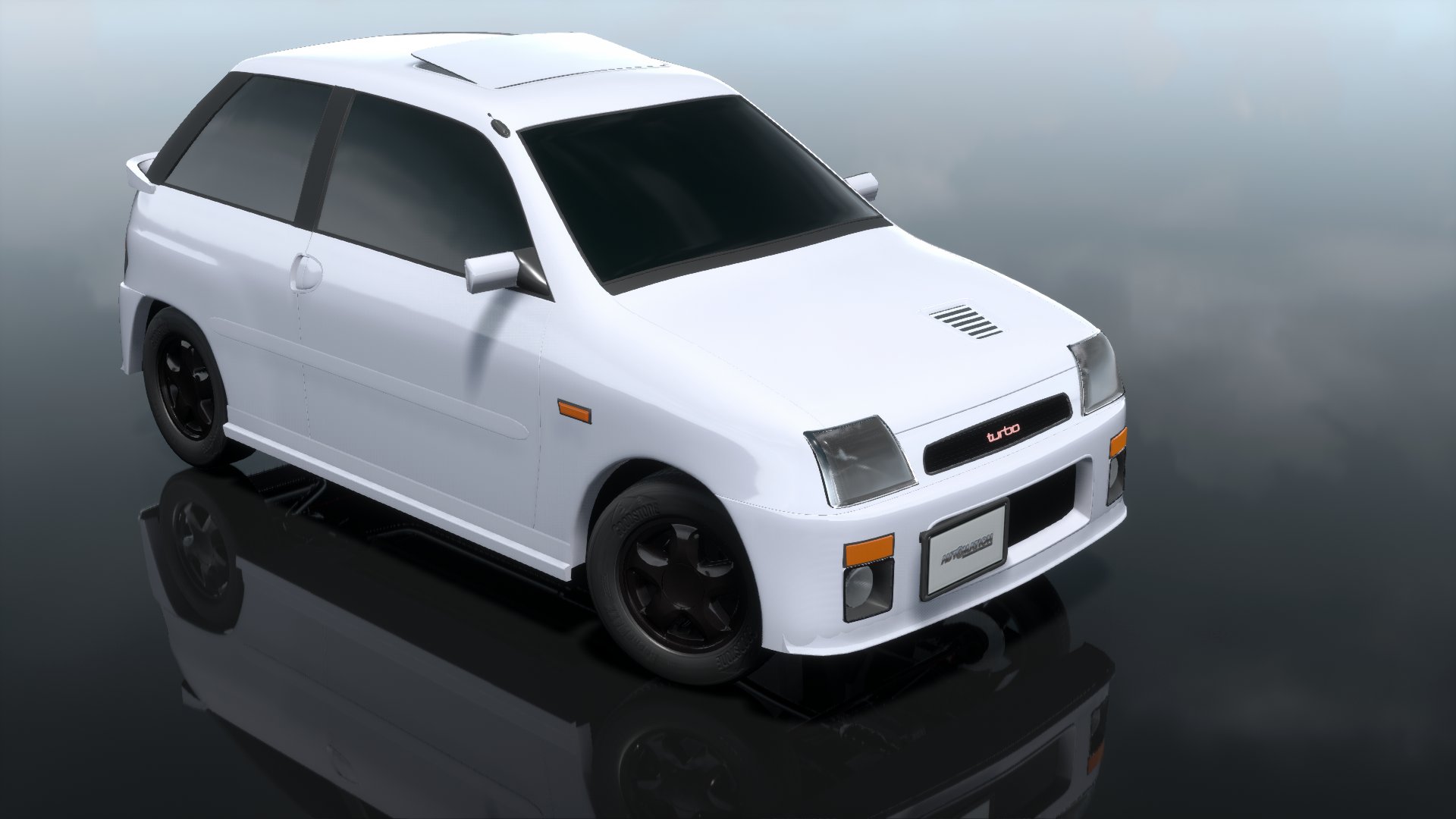 こんぶだし 本日のautomation もう一台軽ホットハッチ的なの作りたいなーということでこんな感じに ホットハッチといいつつハッチバックではなくて二代目トゥデイみたいな独立トランクを持つ設定 T Co 2xxiyuwtto Twitter