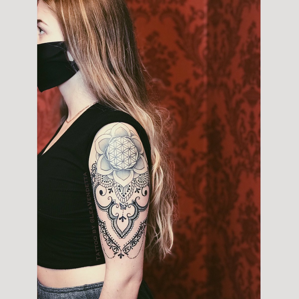 LeaVendetta's tweet photo. Finished this piece. Email me to book👉 LeaVendetta@gmail.com Now booking February 2021 at https://t.co/ZFvbKu0018 https://t.co/MWRtKyqz5c