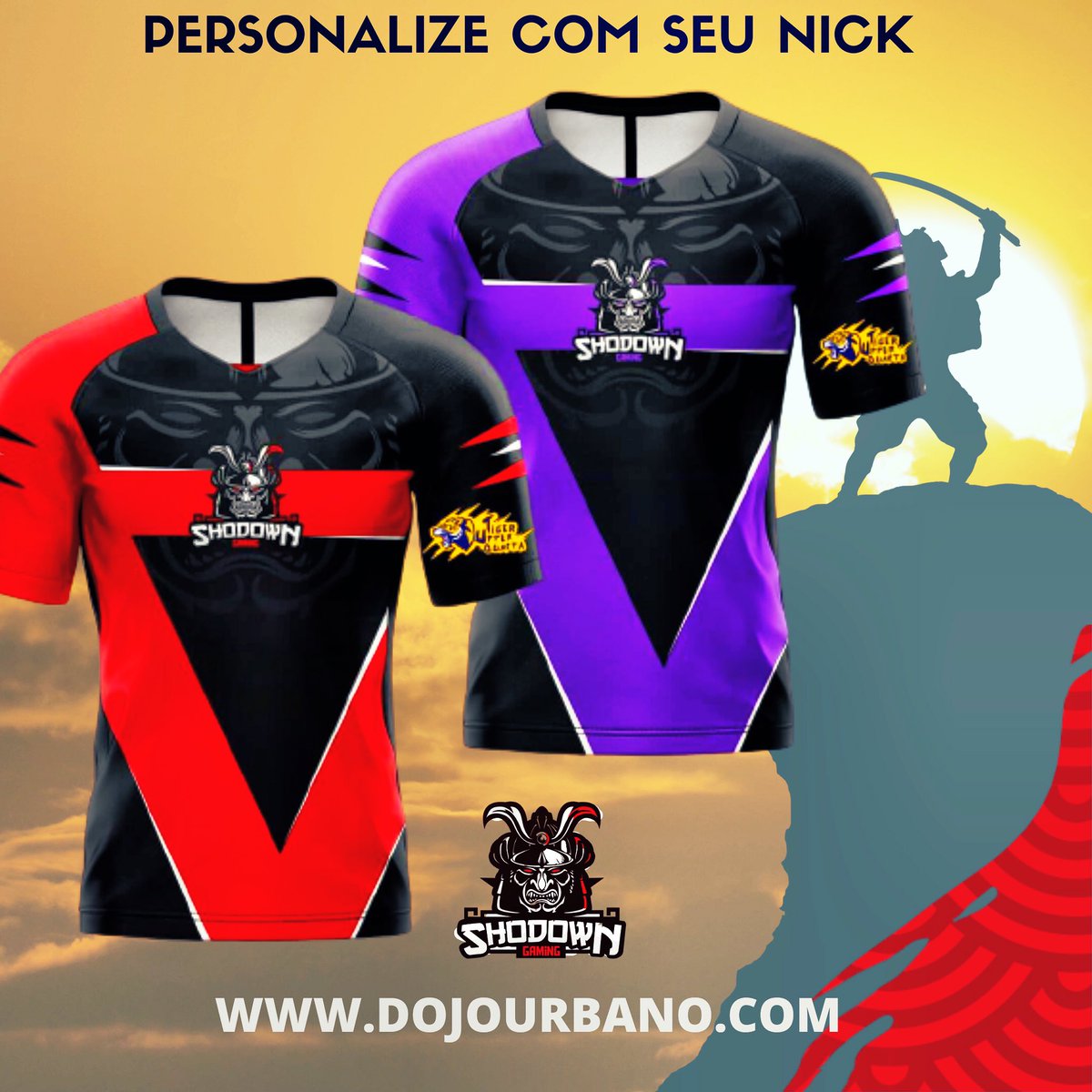 DojoUrbano's tweet photo. Estilosas e personalizáveis as jerseys da Shodown podem ir com seu nick. A @shodowngaming é a maior organização de Fighting Games do Brasil nas modalidades Street Fighter e Mortal Kombat.
Garanta a sua!
#shodowngaming #dojourbano #fgcstrong #fgcsp #lojaonline https://t.co/3niIBCNq8e