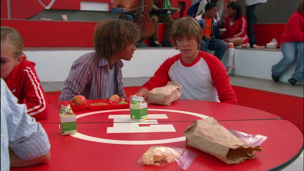 both movies have cliques // stick to the status quo, am I right?