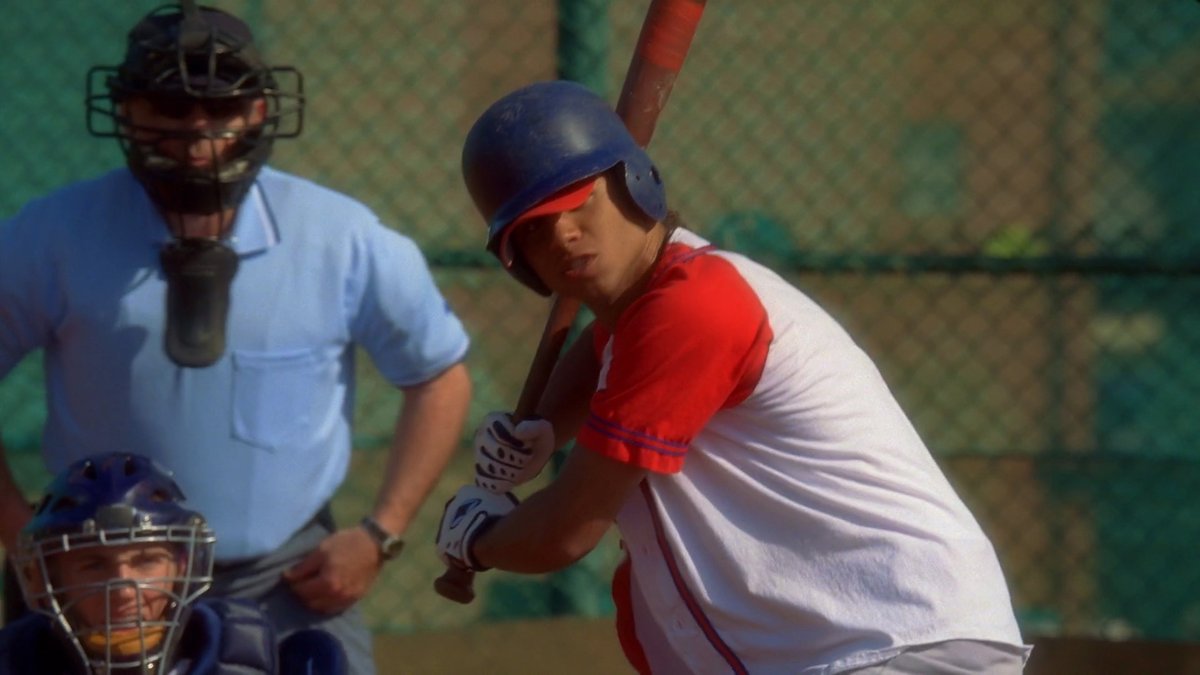 both movies have an iconic baseball scene