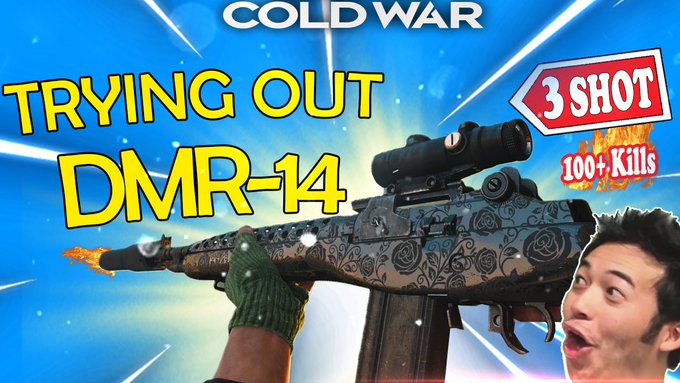 DMR-14 is OVERPOWERD 😲 3HIT WONDER 100+ Kills | Black Ops Cold War Gameplay youtu.be/sVzWWfuOGqc via <a href="/YouTube/">YouTube</a>