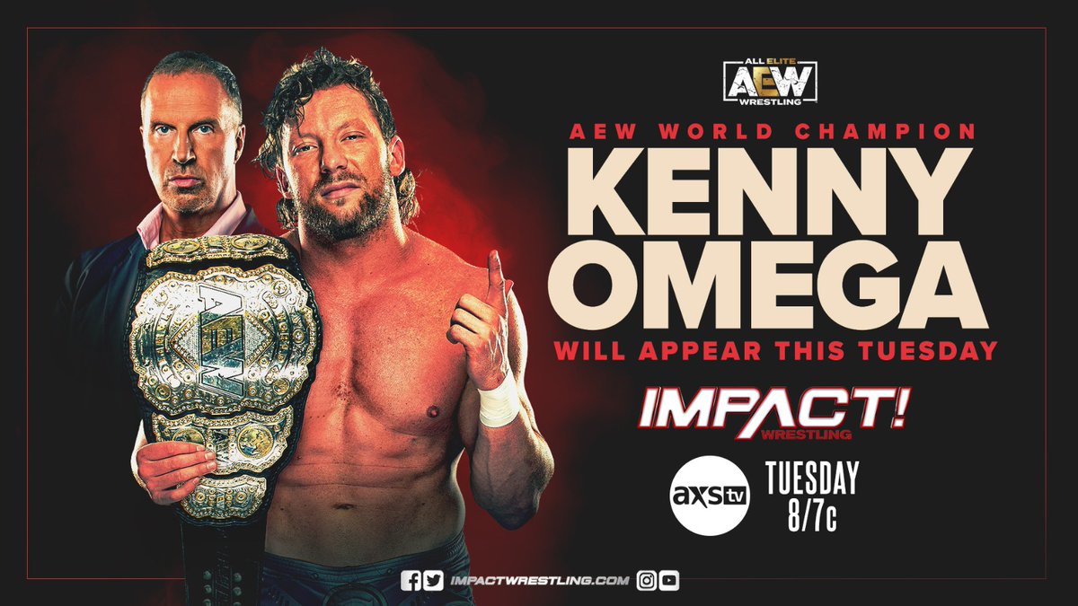 Kenny Omega Officially Announced For Next Week's Impact Episode