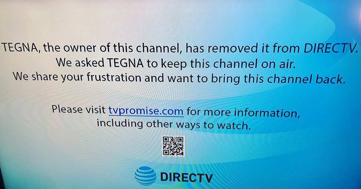 Solrac214Solrac's tweet image. #DirectTV #WFAA #TEGNA #ABC get your shit together! Dallas/Fort Worth is the 5th largest TV market in the USA. Corporate greed between all of you means no ABC for millions of people. I pay too much money for this shit! #SMH @DIRECTV @wfaa @ABCNetwork @TEGNA