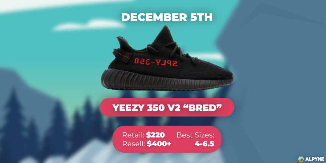 Tomorrow's gonna be a busy day for everyone! 

The most anticipated Yeezy 350 'Bred' Restock is about to drop on several sites tomorrow. 

How many pairs are you going to secure tomorrow? 

Let us know in the comment sections and we might pick some to secure their personal pair!