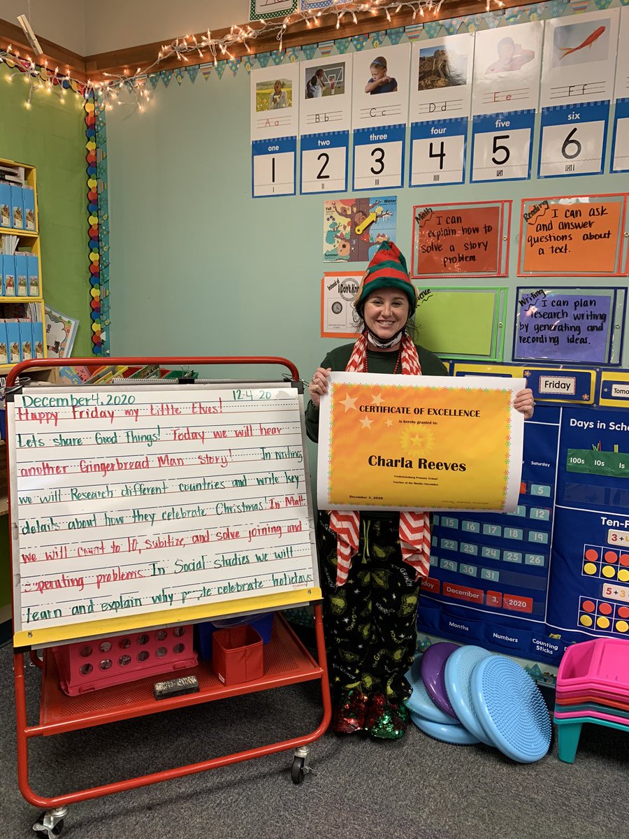 FPSBillieKids's tweet photo. Today we honored our November Employee of the Month, Jose Gonzalez and FPS Teacher of the Month, Charla Reeves. We’re excited they are in our TEAM! 🙌🏻#FPSPride #WayToRepresent #BilliePride🐏❤️ #FPSRocks https://t.co/ID7CP2DKrc