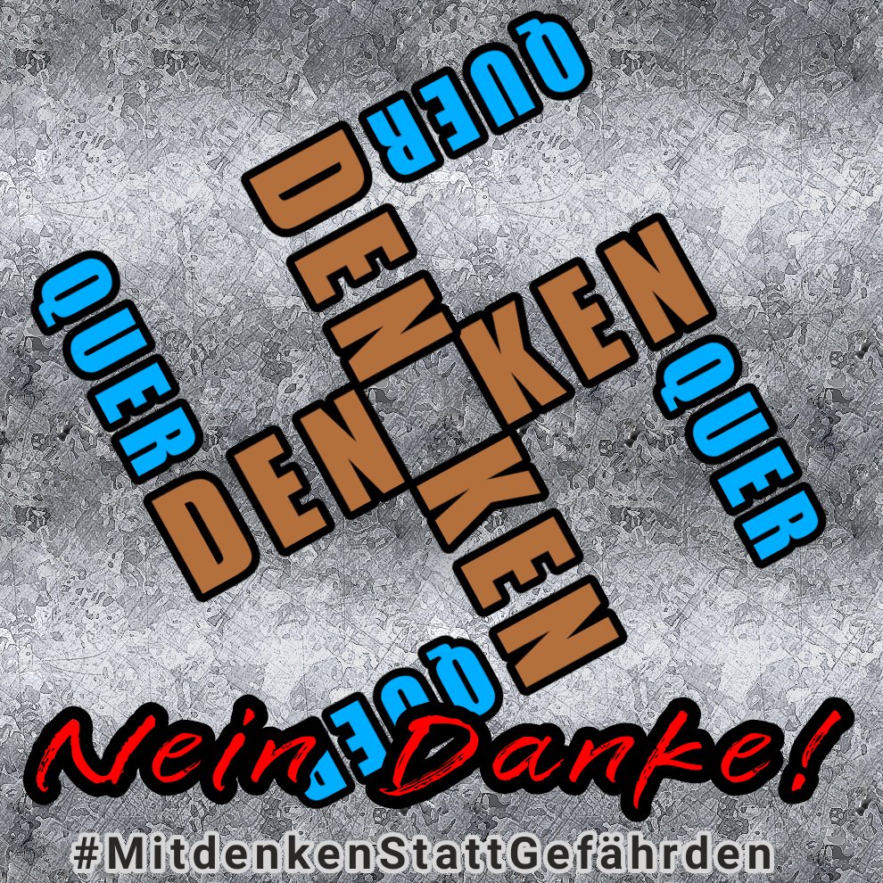 EickeTarkus's tweet photo. @AZeckenbiss @NoNazisDorfmark Und deswegen eine klare Aussage:

#QuerdenkenNeinDanke https://t.co/KaEodC69yJ